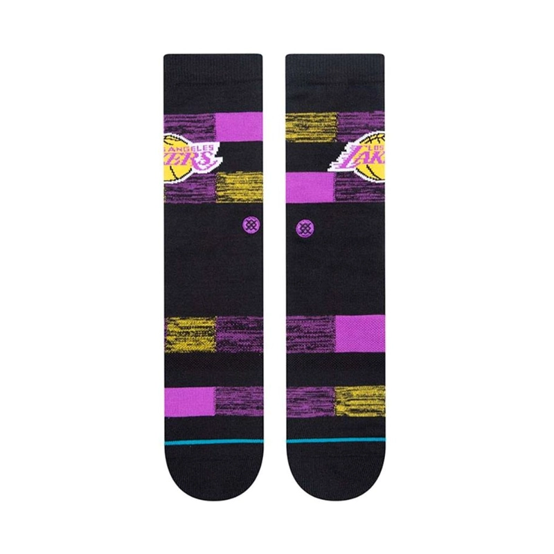 CALCETINES STANCE LOS ANGELES LAKERS CRYPTIC BLACK - 2