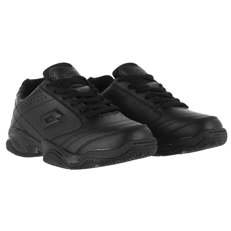 ZAPATILLA URBANA HOMBRE LOTTO COURT NEGRA - 4