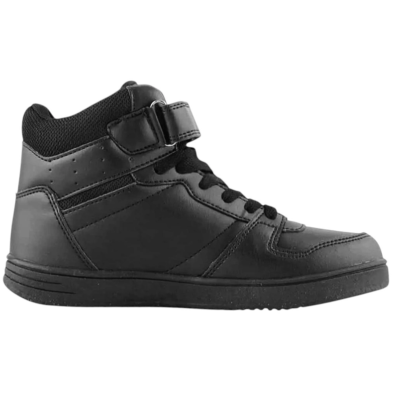 ZAPATILLA URBANA CAÑA ALTA JUVENIL LOTTO SKATE NEGRA - 1