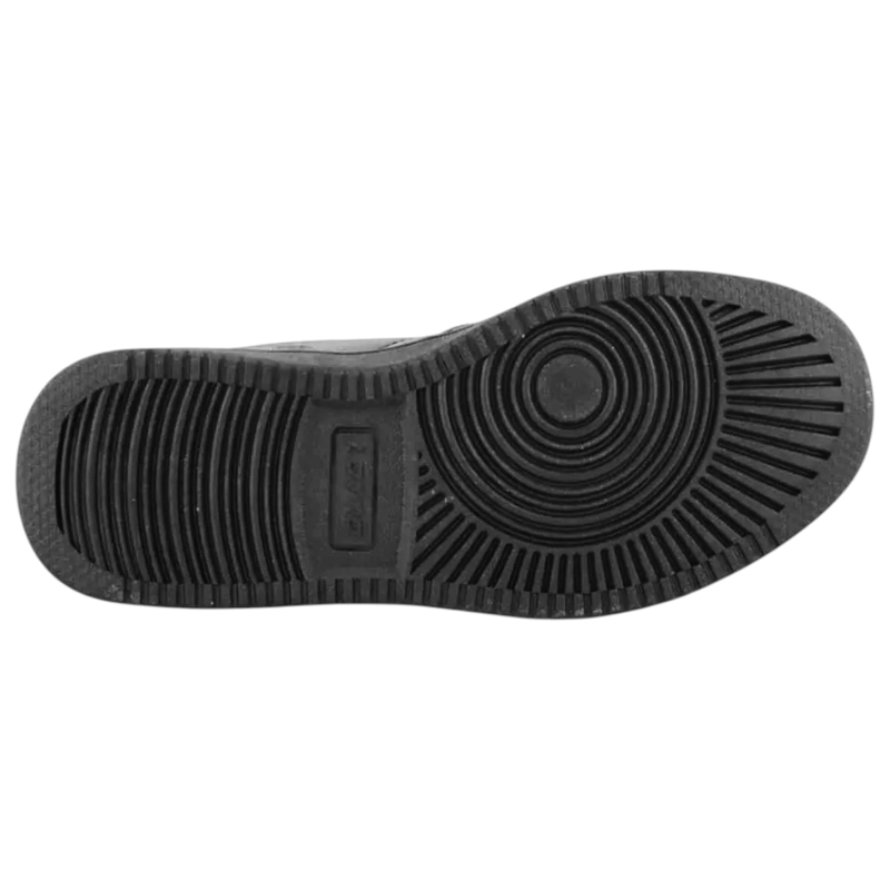 ZAPATILLA URBANA CAÑA ALTA JUVENIL LOTTO SKATE NEGRA - 3