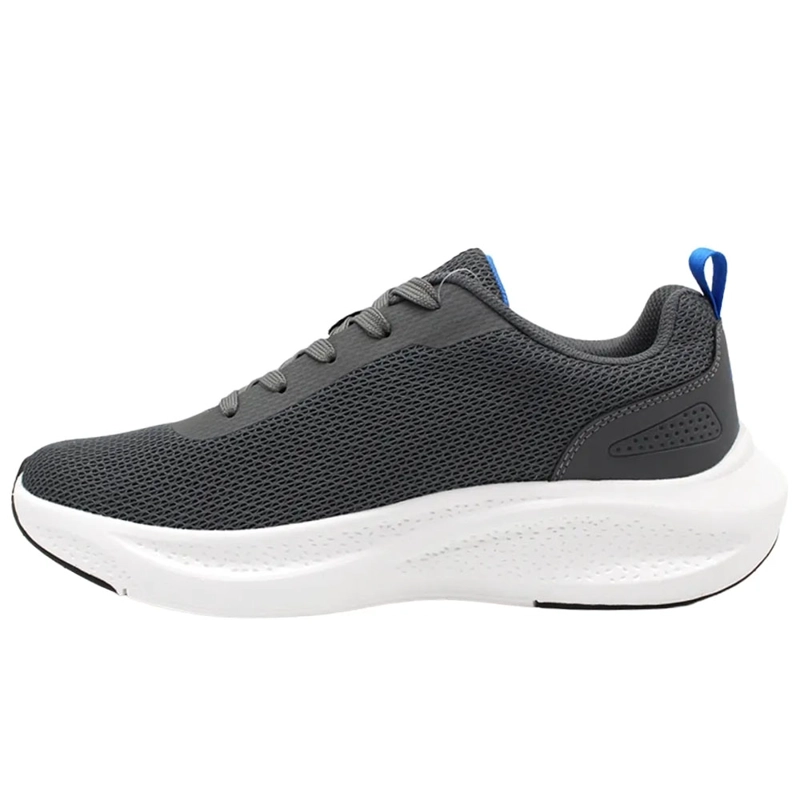 ZAPATILLA RUNNING HOMBRE LOTTO CORRENTE GRIS AZUL - 2