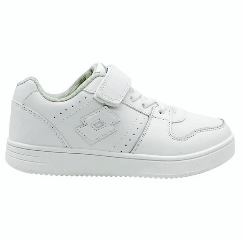 ZAPATILLA URBANA NIÑO LOTTO BASKET BLANCA - 1