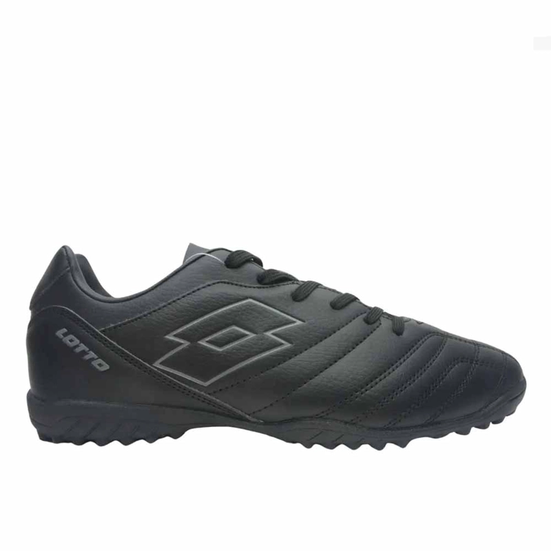 ZAPATO BABY FUTBOL NIÑO LOTTO POSITANO NEGRO - 1