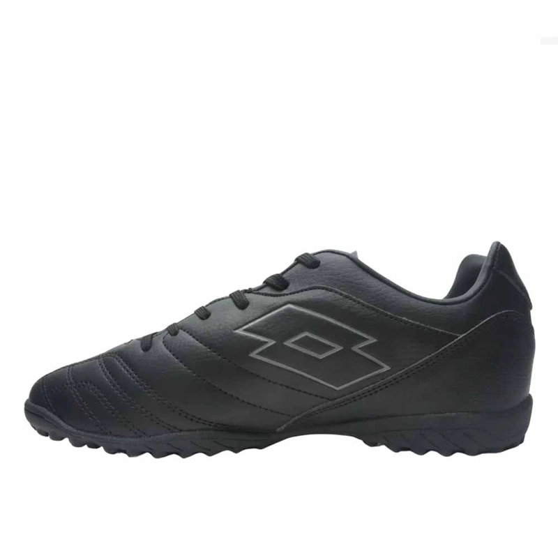 ZAPATO BABY FUTBOL NIÑO LOTTO POSITANO NEGRO - 2