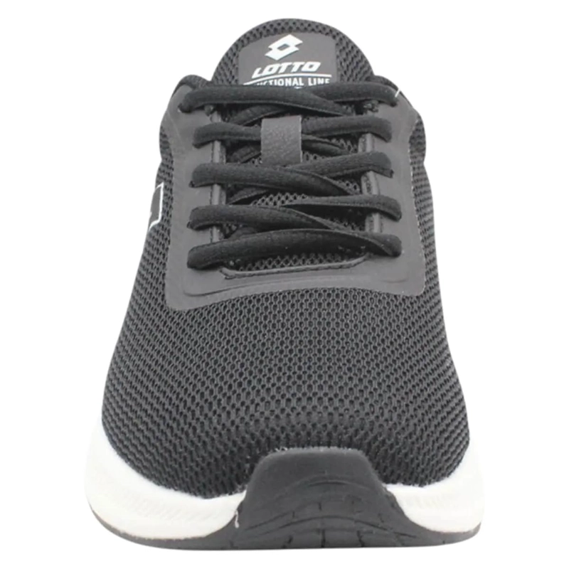 ZAPATILLA RUNNING JUVENIL LOTTO CHALLENGE NEGRO BLANCO - 3