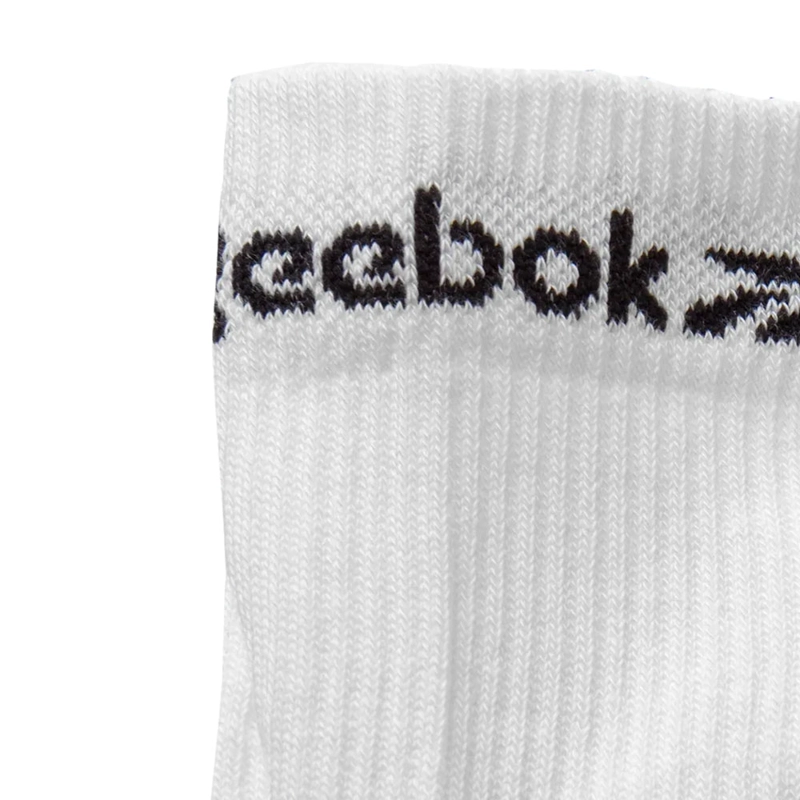 CALCETINES TRIPACK REEBOK TRAINING TE MID CREW SOCK UNISEX BLANCOS - 2