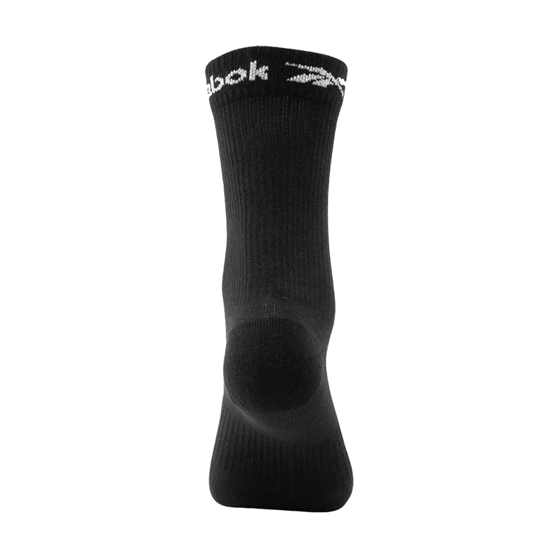 CALCETINES TRIPACK REEBOK TRAINING TE MID CREW SOCK UNISEX NEGROS - 3