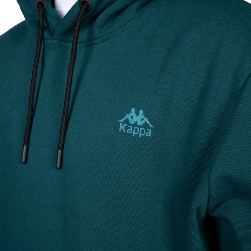 POLERON KAPPA HOMBRE HODDIE VERDE CLASSIC - 2