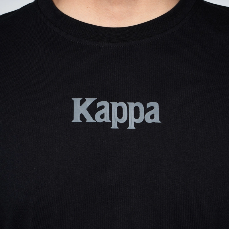 POLERA HOMBRE KAPPA NEGRO PURE LOGO OMINI - 4