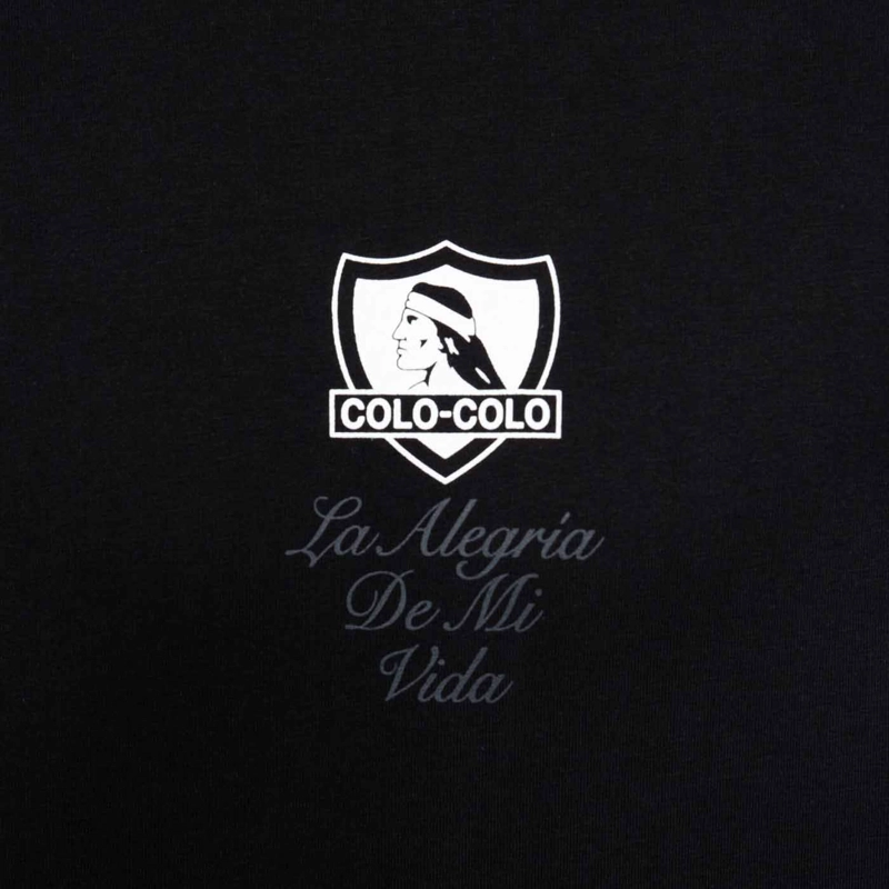 POLERA COLO COLO URBANO 'LA ALEGRIA DE MI VIDA' NEGRO - 4