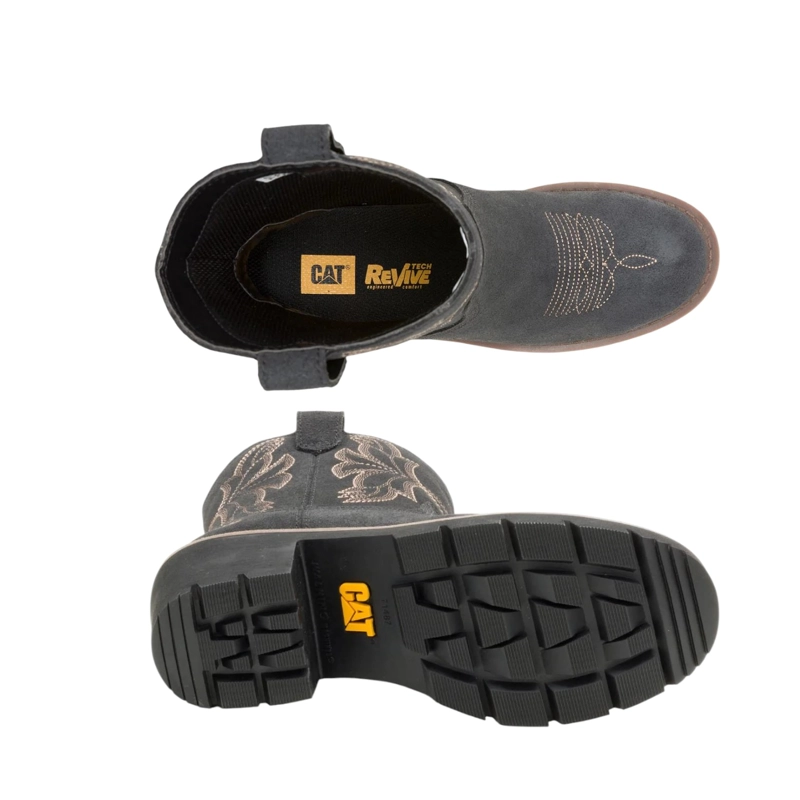 BOTA CASUAL TEXANA MUJER REWRITE FRONTIER NEGRA CAT - 5