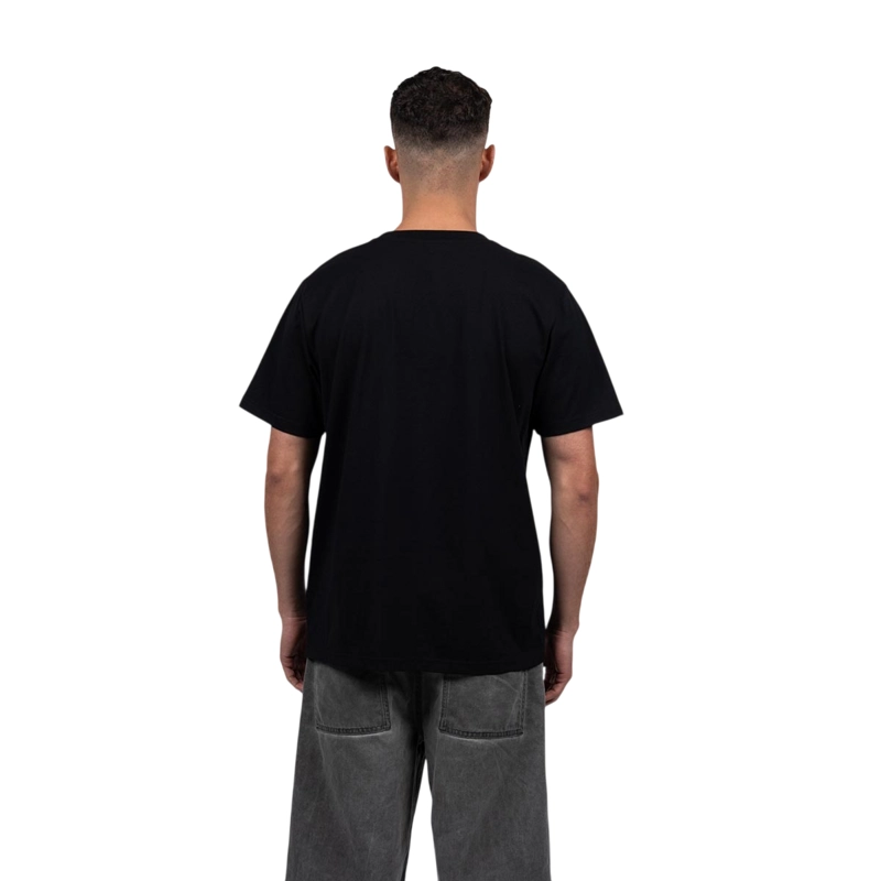 POLERA HOMBRE KAPPA NEGRO PURE LOGO - 3