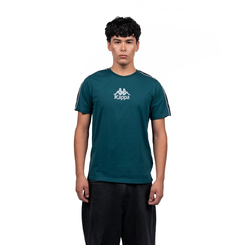POLERA KAPPA HOMBRE LOGO FRONT VERDE - 2