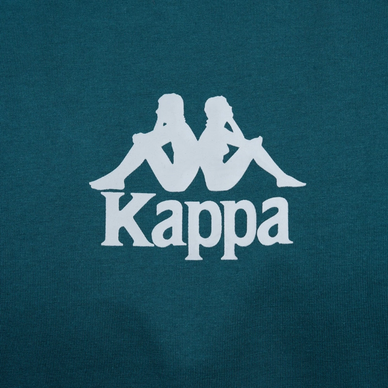 POLERA KAPPA HOMBRE LOGO FRONT VERDE - 3