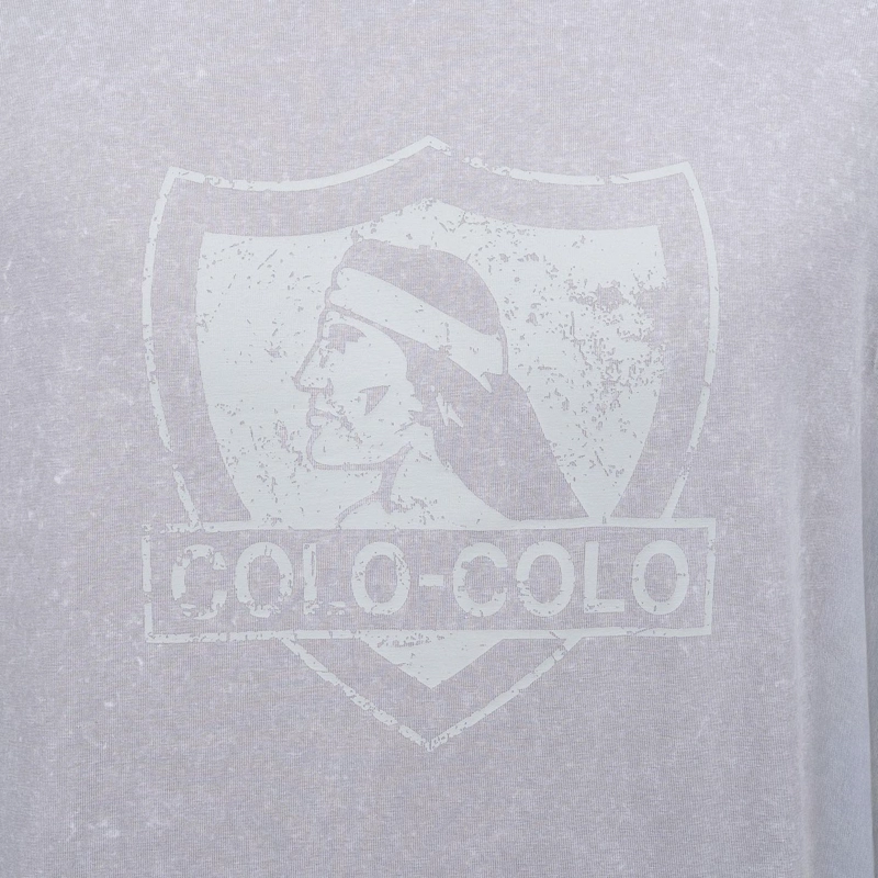 POLERA HOMBRE COLO COLO URBANO GRIS ESCUDO GRIS - 4