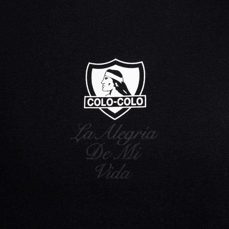 POLERON COLO COLO URBANO HOODIE LA ALEGRIA DE MI VIDA NEGRO - 4