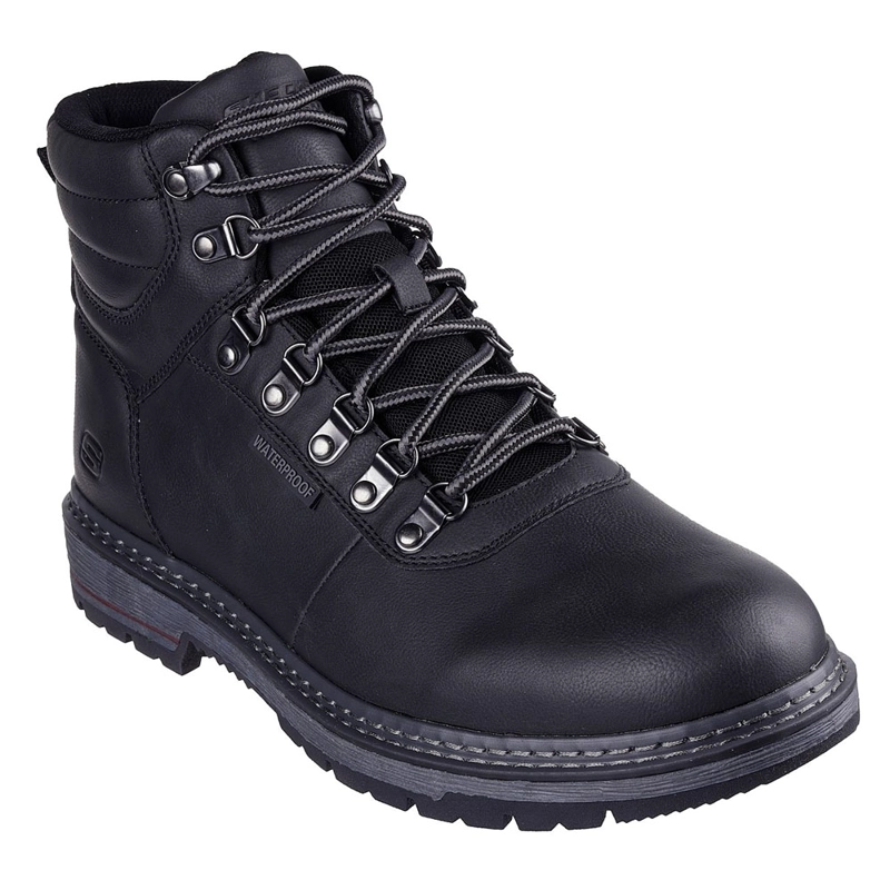 BOTOTO WATERPROOF HOMBRE SKECHERS CORADO - JAXX NEGRO 205232-BLK - 3