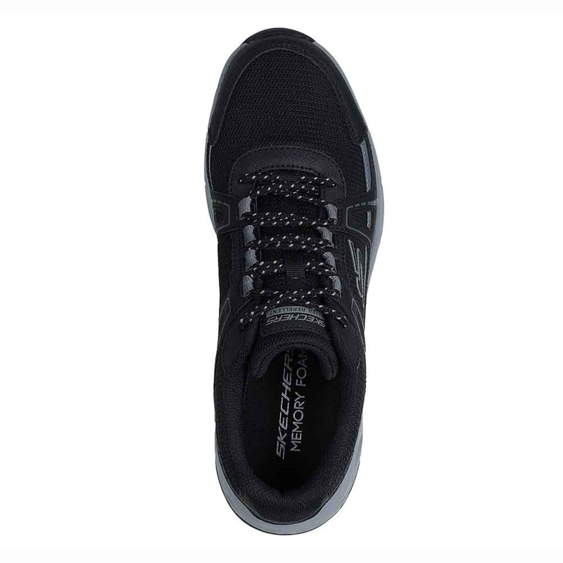 ZAPATILLAS WATER REPELLENT HOMBRE SKECHERS HILLCREST 2.0 NEGRO 237806-BLK - 4