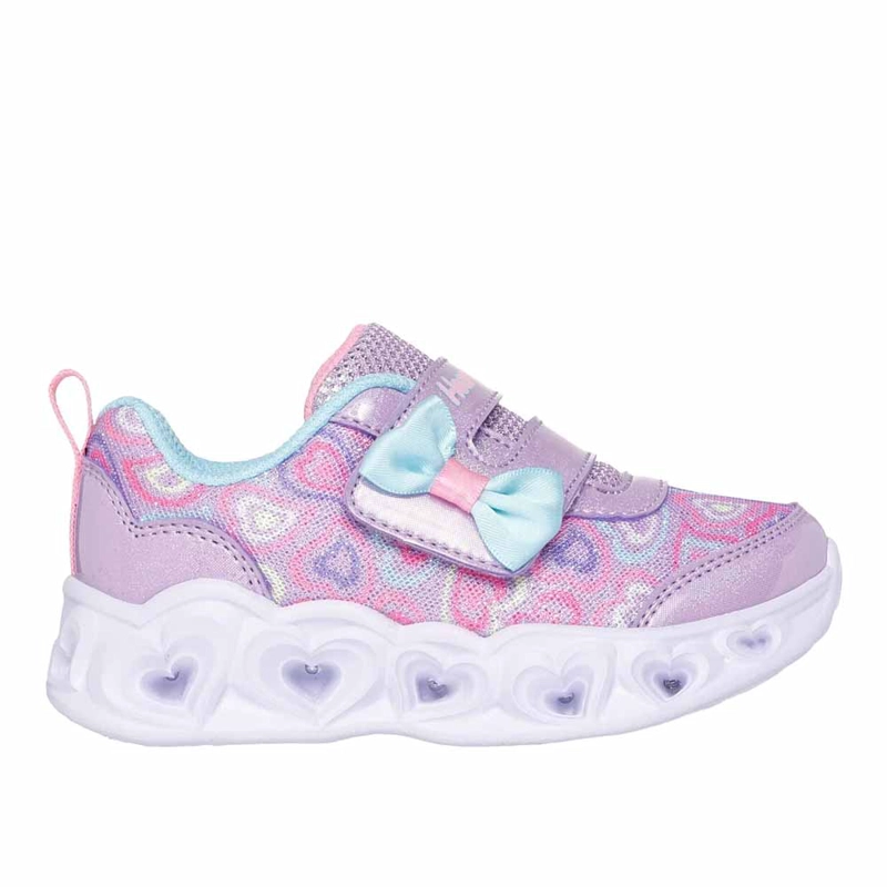 ZAPATILLAS INFANTILES NIÑA SKECHERS S LIGHTS-HEART LIGHTS-BOOGIE ROSADO 303258N-LVMT - 1
