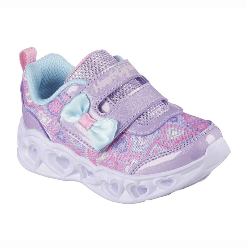 ZAPATILLAS INFANTILES NIÑA SKECHERS S LIGHTS-HEART LIGHTS-BOOGIE ROSADO 303258N-LVMT - 3