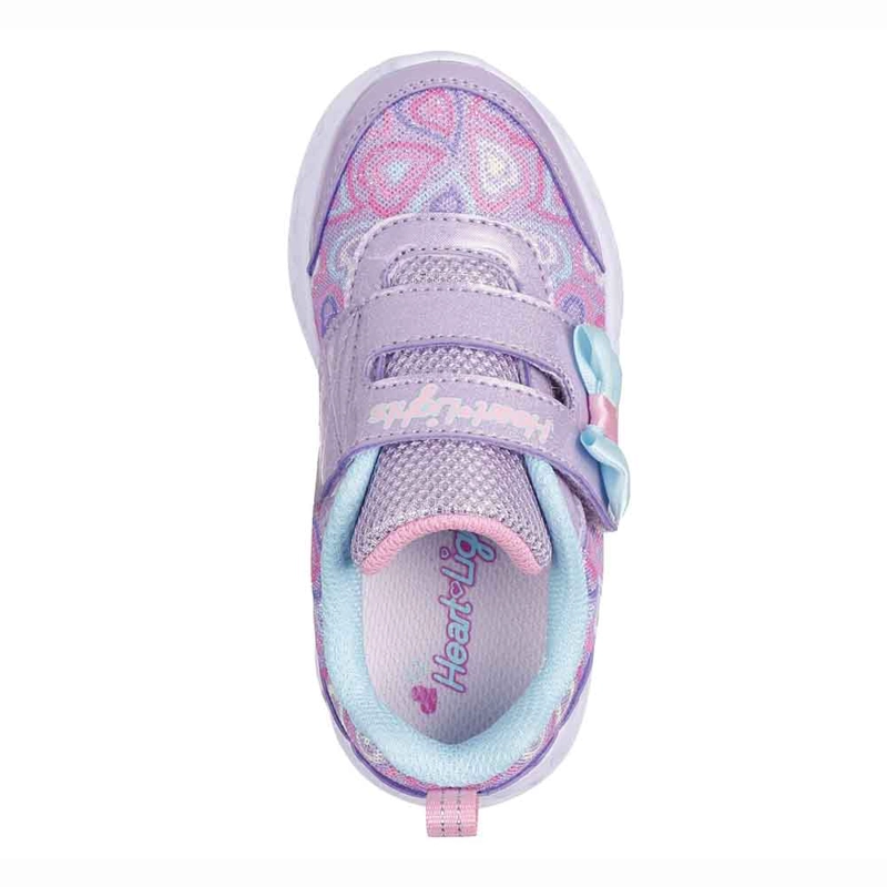 ZAPATILLAS INFANTILES NIÑA SKECHERS S LIGHTS-HEART LIGHTS-BOOGIE ROSADO 303258N-LVMT - 4