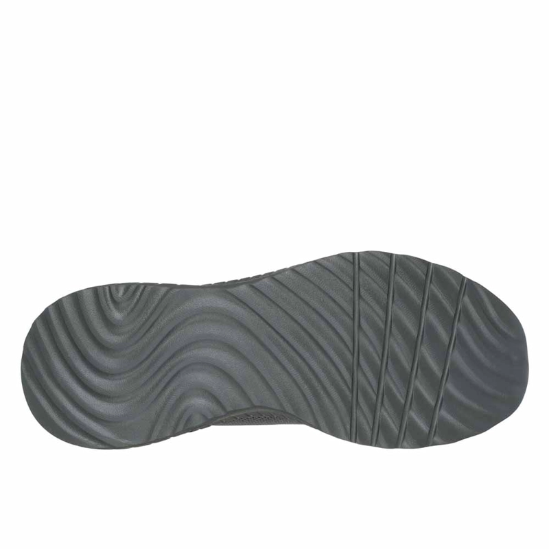 ZAPATILLAS HOMBRE SKECHERS SLIP-INS BOBS SQUAD CHAOS - TOUGH WALK VERDE OLIVA - 4