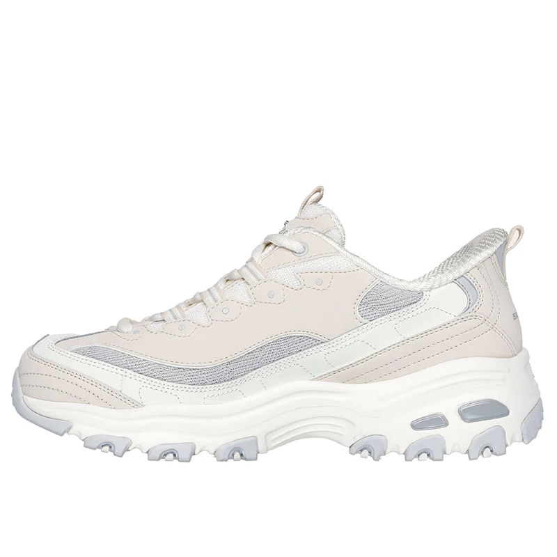 ZAPATILLAS MUJER SKECHERS SLIP-INS D'LITES-SMOOTH NOSTALGIA BEIGE 150537-NTGY - 2