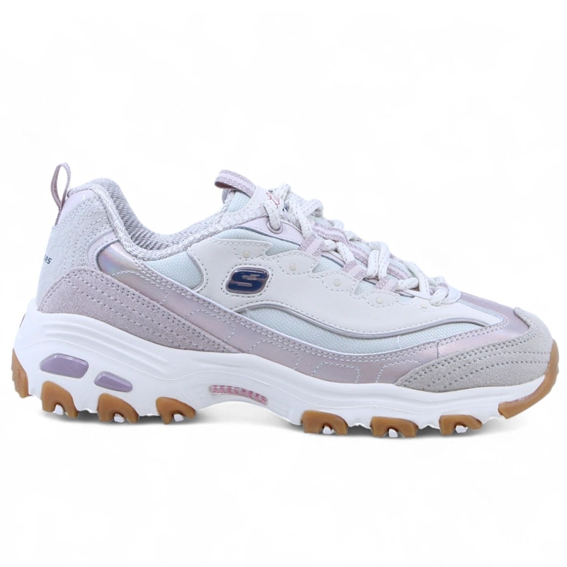 ZAPATILLAS MUJER SKECHERS D'LITES-DAZZLING SHINE ROSA CLARO 150556-LTPK - 1