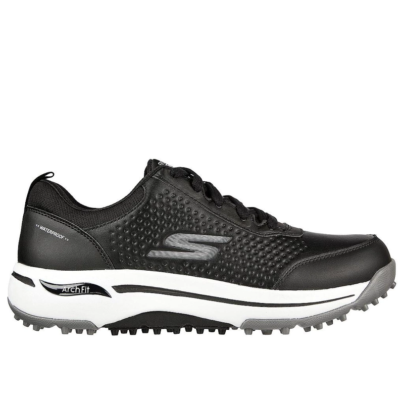 ZAPATILLA WATERPROOF GOLF HOMBRE SKECHERS GO GOLF ARCH FIT - SET UP NEGRO - 1