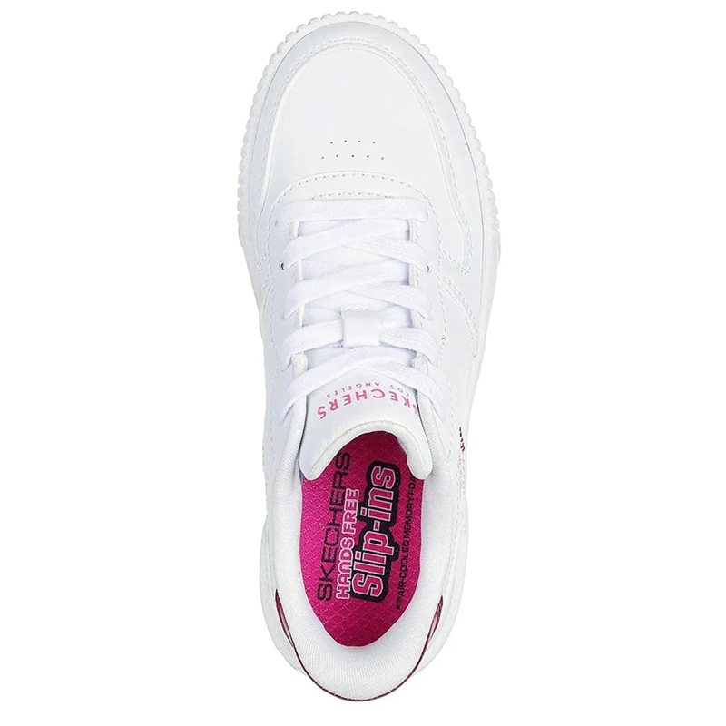 ZAPATILLAS NIÑAS SKECHERS SLIP-INS JADE - METALLIC SPRINGS BLANCO 310896L-WPK - 4