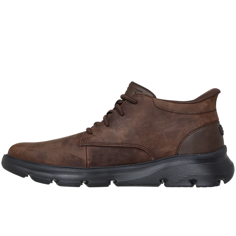 ZAPATILLAS HOMBRE SKECHERS SLIP-INS ARCH FIT GARZA - RIDLEY CHOCOLATE 205514-COC - 2