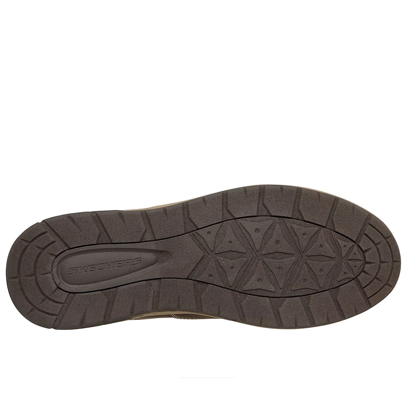 ZAPATILLAS WATERPROOF HOMBRE SKECHERS GARLAN CHOCOLATE 205649-CHOC - 5