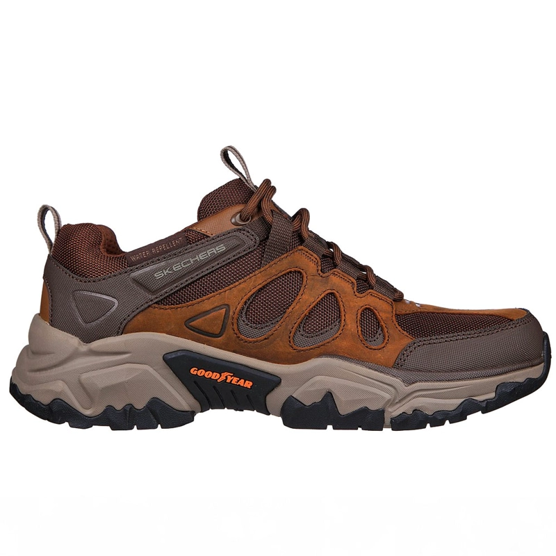 ZAPATILLAS WATER REPELLENT TRAIL HOMBRE SKECHERS TERRAFORM - SELVIN MARRON - 1