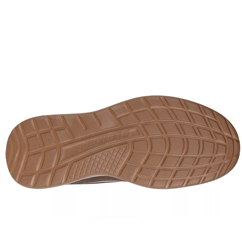 ZAPATILLAS HOMBRE SKECHERS SLIP-INS STERLING CAÑA ALTA MARRON 211233-BRN - 5