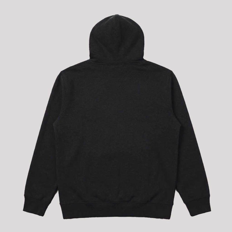 POLERON HOODIE OVERSIZED HOMBRE SPITFIRE GRIP STATE NEGRO - 3