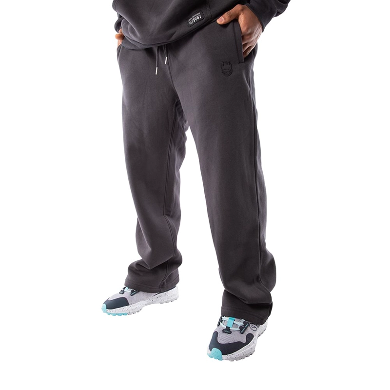 PANTALON BUZO OVERSIZE HOMBRE SPITFIRE GRIP STATE GRIS OSCURO - 2