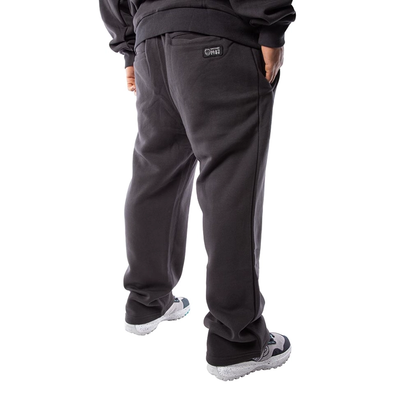 PANTALON BUZO OVERSIZE HOMBRE SPITFIRE GRIP STATE GRIS OSCURO - 4