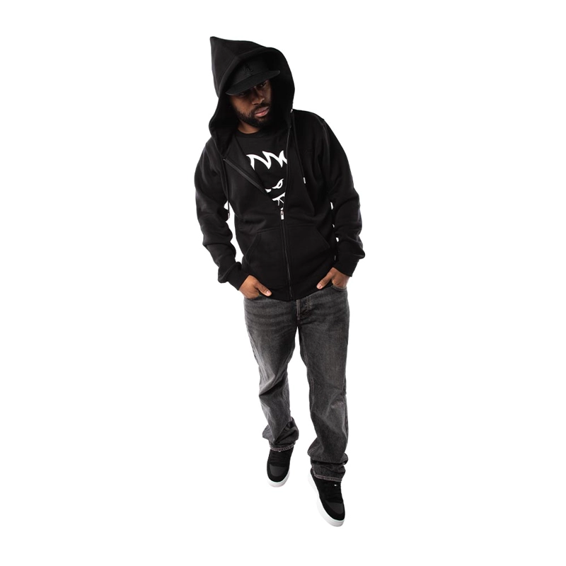 POLERON FULL ZIPPER HOMBRE SPITFIRE GRIP STATE NEGRO - 8