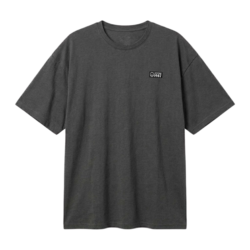 POLERA HOMBRE OVERSIZED SPITFIRE 1987 GRIP STATE GRIS - 1