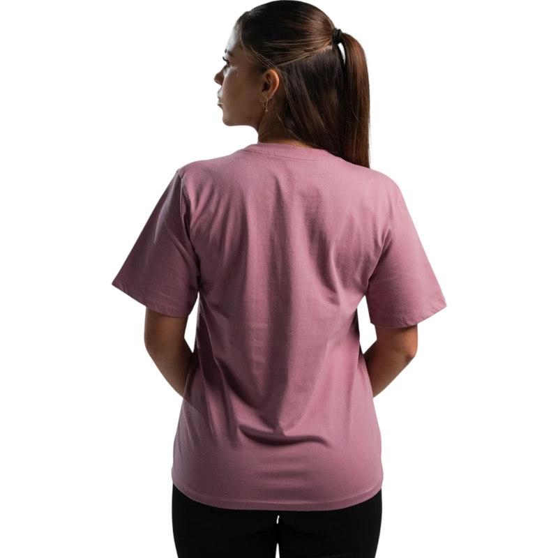 POLERA MUJER REEBOK CLASSICS BIG LOGO TEE ALGODON ROSADO - 3