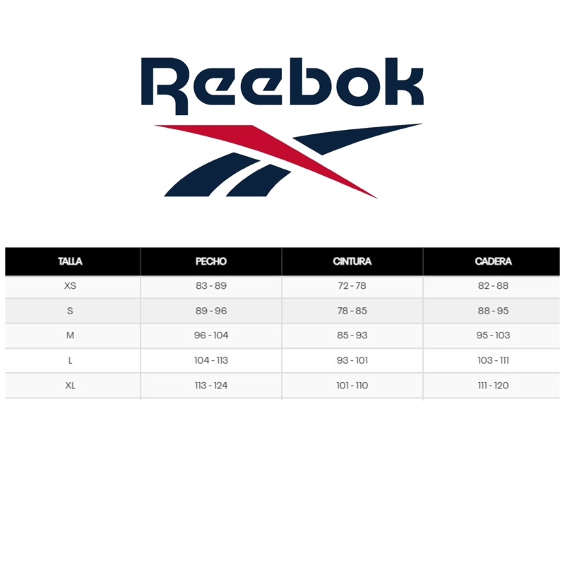 POLERA HOMBRE REEBOK DEPORTIVA ALGODON LOGO FRONTAL BLANCO - 5