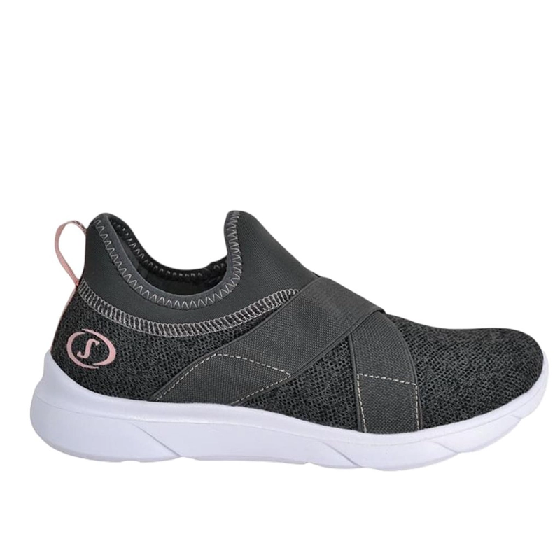 ZAPATILLA MUJER URBANA MESH SPALDING ZFF2025 GRIS - 1