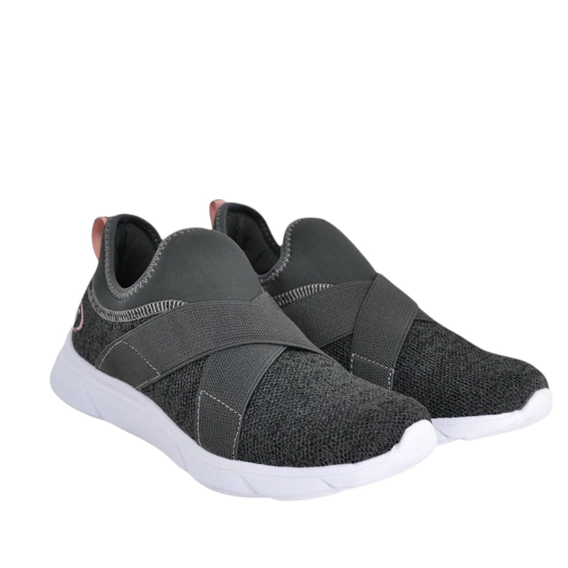 ZAPATILLA MUJER URBANA MESH SPALDING ZFF2025 GRIS - 2