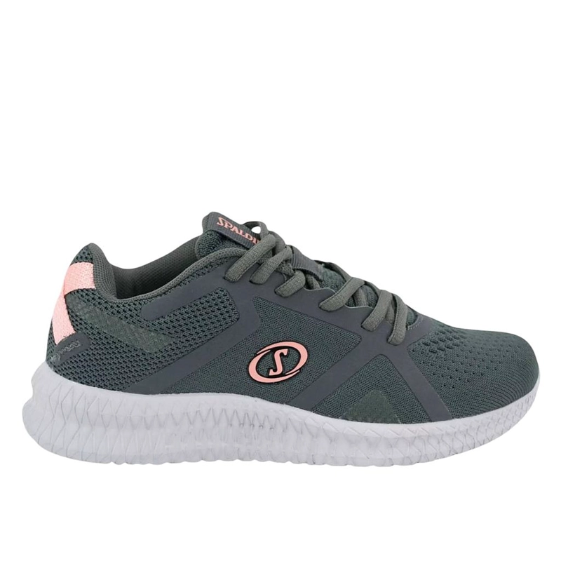 ZAPATILLA MUJER URBANA MESH SPALDING ZFF2015 GRIS - 1