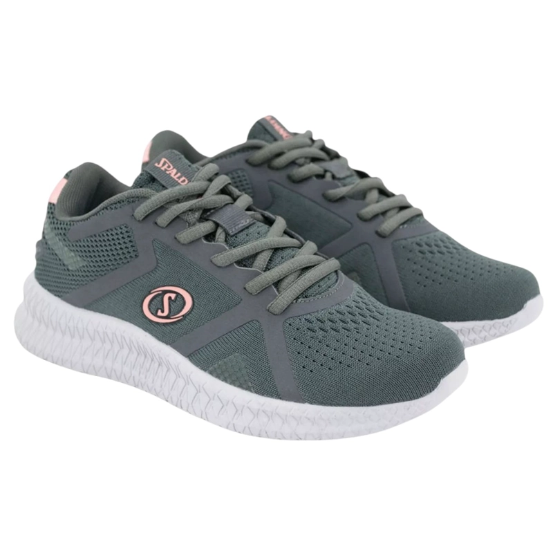 ZAPATILLA MUJER URBANA MESH SPALDING ZFF2015 GRIS - 2