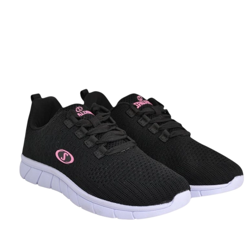 ZAPATILLA MUJER URBANA MESH SPALDING ZFF2027 NEGRO - 2