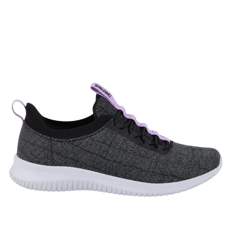 ZAPATILLA MUJER URBANA MESH SPALDING ZFF2035 GRIS - 1