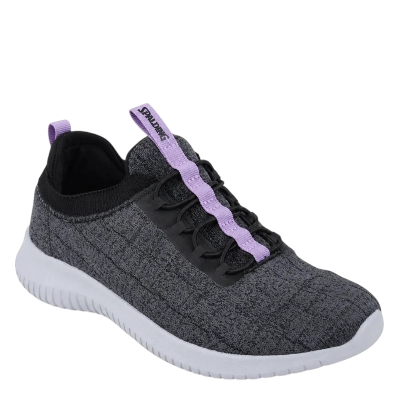 ZAPATILLA MUJER URBANA MESH SPALDING ZFF2035 GRIS - 2