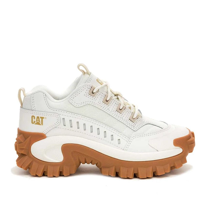 ZAPATILLA CUERO MUJER INTRUDER BLANCA CAT - 1