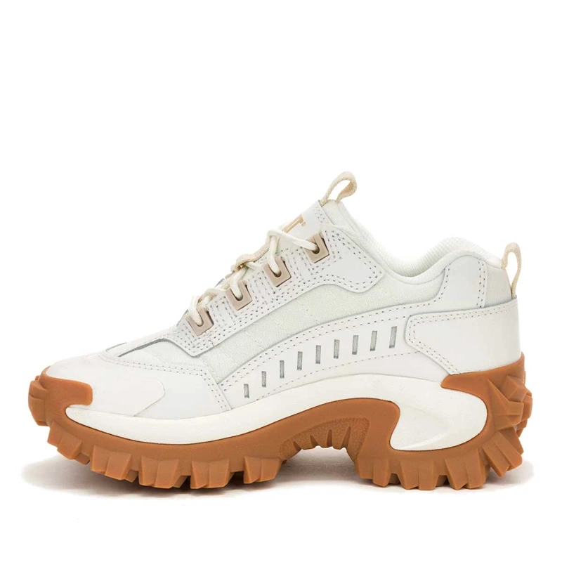ZAPATILLA CUERO MUJER INTRUDER BLANCA CAT - 2
